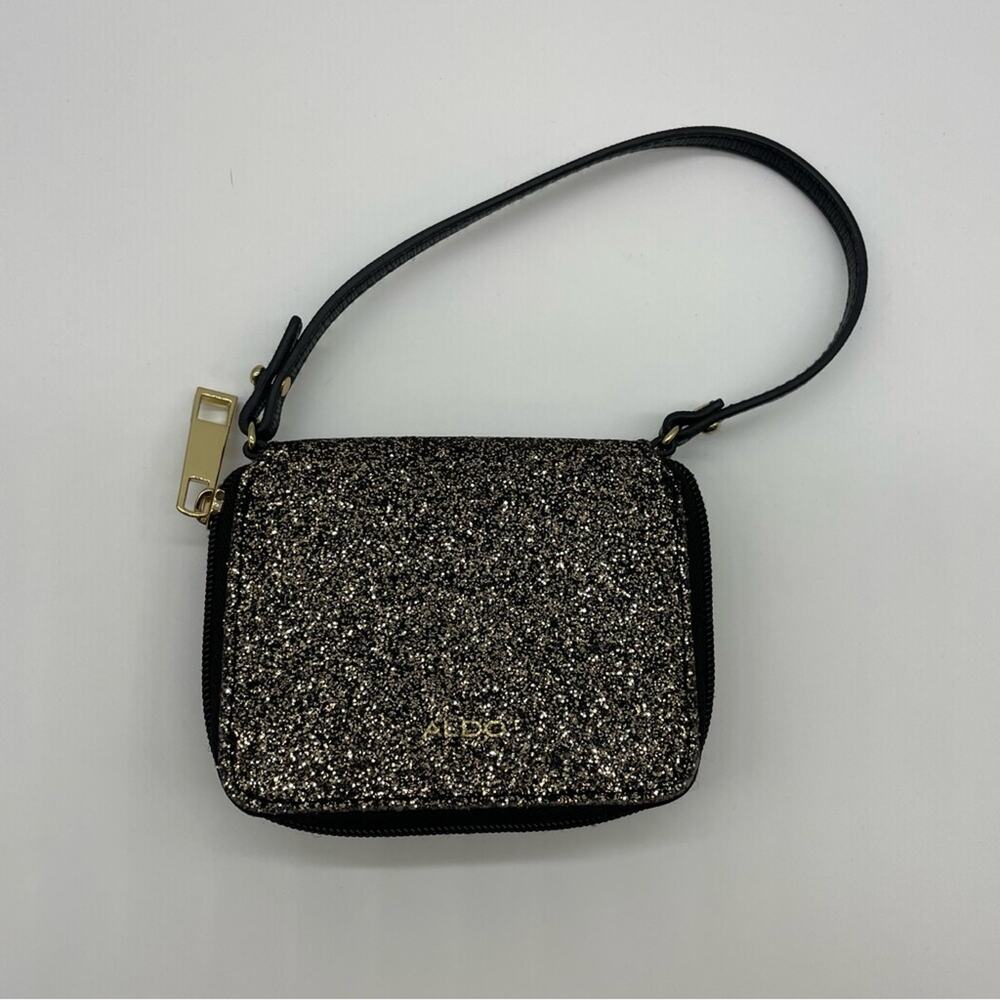 Aldo‎ Small Gold Glitter Wallet